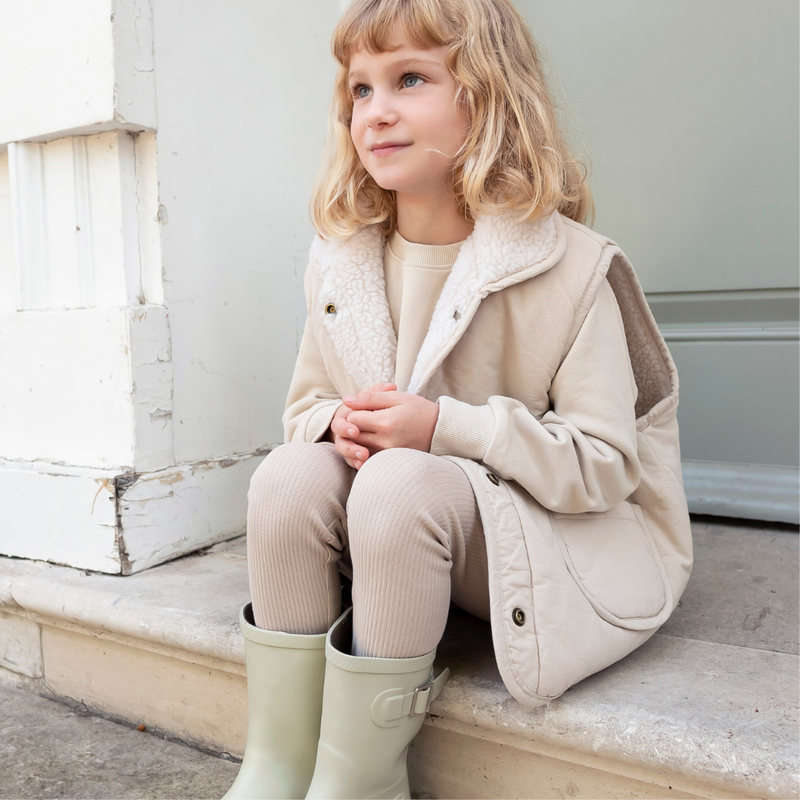 Cotton Sweatshirt - Light Beige