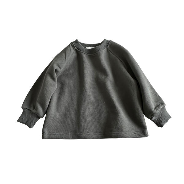 Cotton Sweatshirt - Charcoal