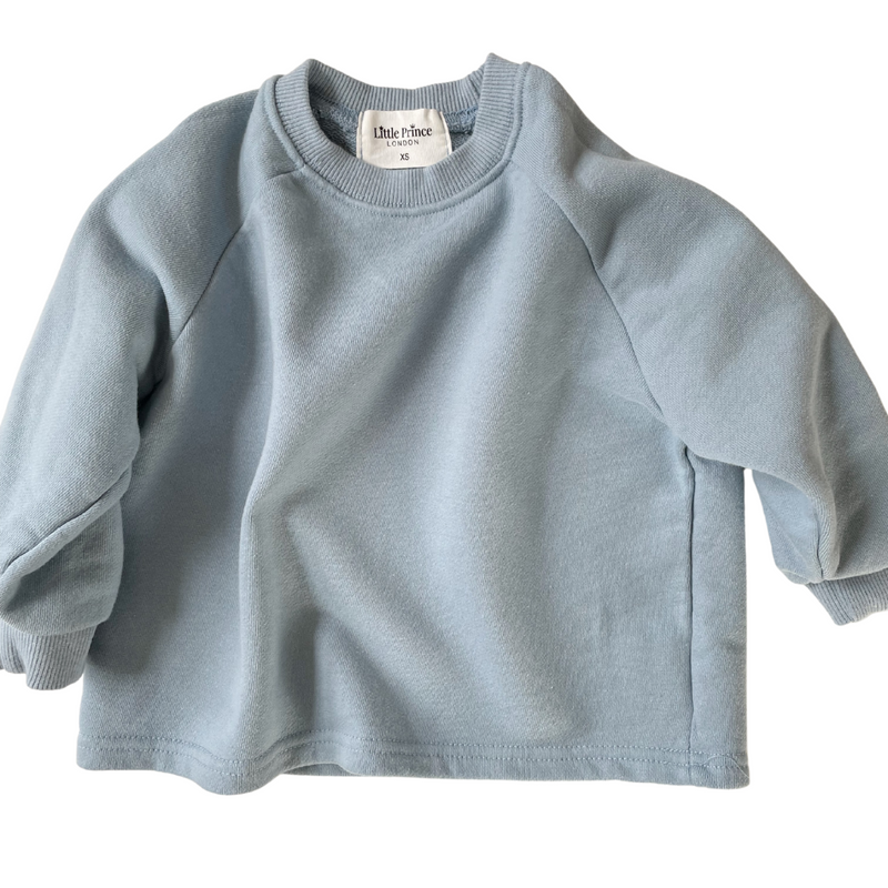 Cotton Sweatshirt - Cornflower Blue